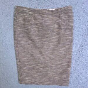 ETRO WOMENS SKIRT SIZE 48 OR L TAN BROWN GOLD BLEND